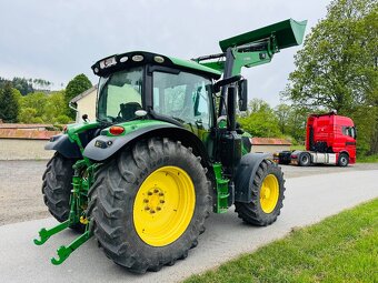 John Deere 6130R + celny nakladac Quicke - 6