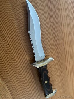 Vintage Miguel Nieto Fixed Blade Knife, 440c Steel - 6