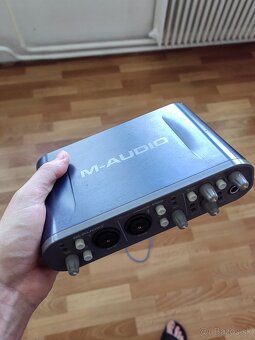 Predám M-Audio Fast Track Pro (externa zvukova karta) - 6