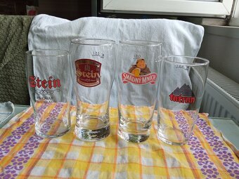 Predám pivné krígle a poháre - 57 ks - 6