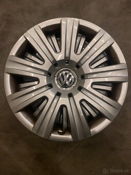 Plechové disky R16 VW Sharan + puklice - 6