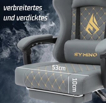 Herná a pracovná stolička s podnožkou - 6