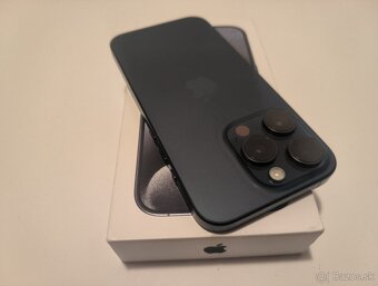 apple iphone 15 PRO 256gb Blue Titanium 86% Batéria - 6
