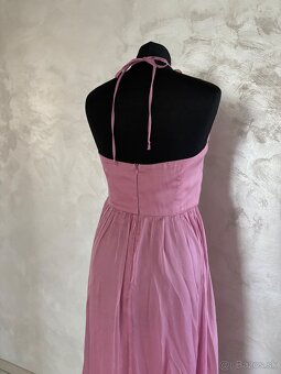 Spoločenské hodvábne šaty - 6