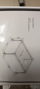 Bioklimatická pergola, 5x3,7m, antracit - 6