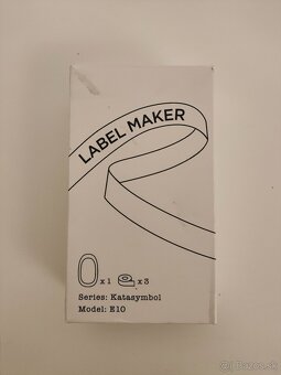 #265 Mini bezdrôtová termálna tlačiareň štítkov (SUPVAN E10 - 6