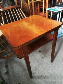 Retro stoličky stôl taburetka - 6