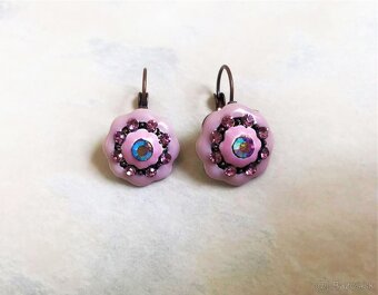 Starožitné viktoriánske náušnice - 6