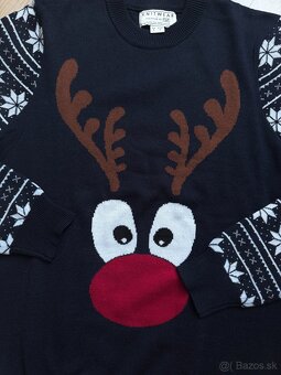 Vianočný sveter so sobom - 6