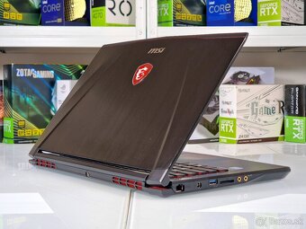 Herný notebook MSI PHANTOM | i7-7700HQ | GTX 1060 6gb | 16GB - 6