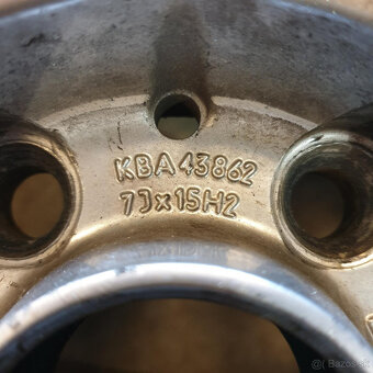 Hliníkové BBS disky 5x112 R15 7J ET35 - 6