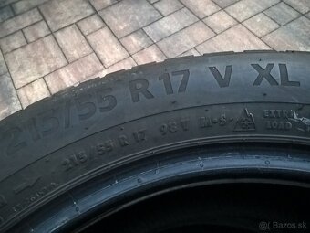 ZIMNÉ 215/55 R17 CONTINENTAL 2021 a PIRELLI 2022  OD 15€/kus - 6