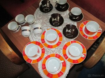 hrnčeky, tanierky, taniere - 6