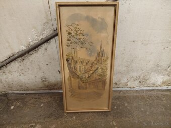 Predám rôzne starožitné obrazy - 6