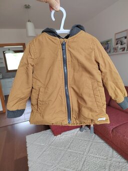 Bunda prechodná Reserved v.80 - horčicová - 6