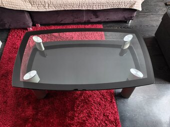 Sklenený konferenčný stolik - 6