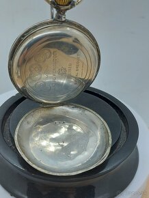 Predám funkčné starožitné otváracie vreckové hodinky 1870 Wi - 6