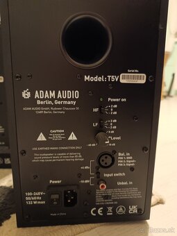 Reproduktory Adam Audio T5V - 6