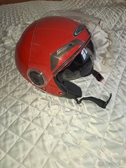 Prilba na motorku, na lyzovacku. - 6