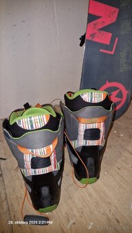 Snowboard + viazanie + Topanky Vsetko komplet Burton - 6