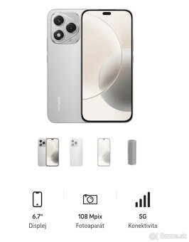 Predám nový nerozbalený HONOR 400 Lite 5G 8 GB / 256 GB - 6