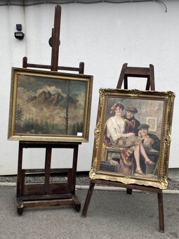 Starožitný maliarsky stojan - 6