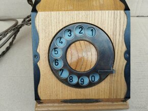 Starý telefon TESLA typ CS20, rok 1980  (20xfoto) - 6