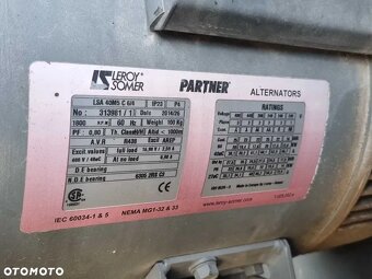 Súprava generátora Mitsubishi SDMO R22kv – ako nová 1990h Vý - 6