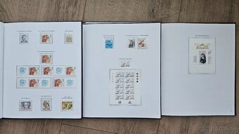 Poštové známky SLOVENSKO 2000-05 luxusné viazané knihy 6ks - 6