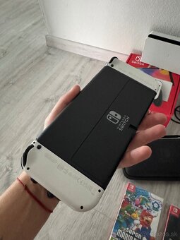 PREDÁM Nintendo switch oled+ hry - 6