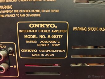 Onkyo A-8017 - 6