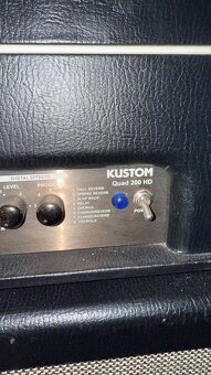 Gitarový zosilňovač KUSTOM + box KUSTOM - 6
