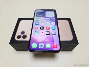 APPLE IPHONE 11 PRO MAX GOLD 64GB,ZDRAVIE BATERKY 100% - 6