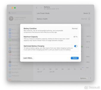MacBook Air s M1 | 87 % Zdravie Batérie - 6