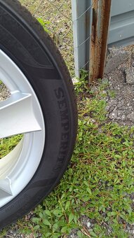 Sada elektrónov dezent 6Jx15 H2 s pneu semperit 195/50 R15 - 6