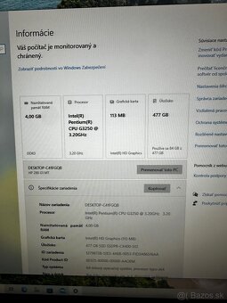 Predám stolový počítač HP 280G1 MT Bussiness PC - 6
