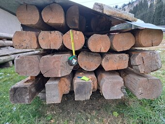 Staré drevo - guľatina, hranoly, foršty, dosky - 6