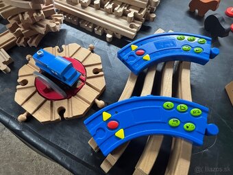 Drevený vláčik s prislusenstvom - 6