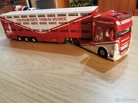 Modely nákladných áut 1:50 volvo, scania,mercedes, tekno,wsi - 6
