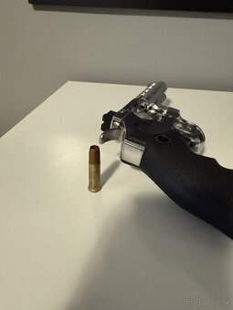 Airsoft Revolver Dan Wesson 4" Silver MB-S GNB CO2 6mm - 6