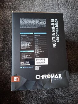 CHLADIČ CPU - NOCTUA NH-D15 chromax BLACK - 6