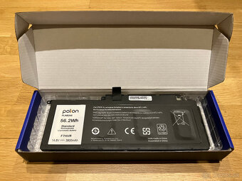 Nová batéria F7HVR pre DELL Inspiron - 6