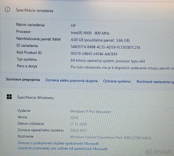 HP Notebook nový - 6