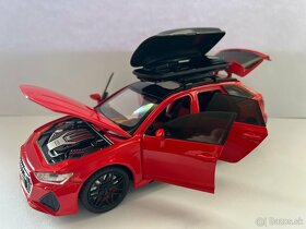 Audi RS6 Avant 1:24 #1 červená - 6