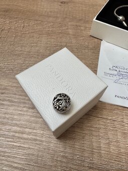 PANDORA naramok 20cm a privesky - 6