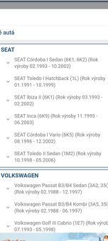 Servoriadenie golf 2-3 seat toledo inca - 6