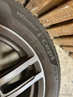 Predám Disky + takmer nové zimné pneu. Hankook 205/55 R16 - 6