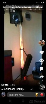 Terasový ohrievač,záhradné svetlo,rocket stove. - 6
