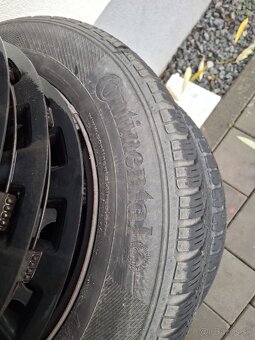 Predám komplet sadu zimných pneumatík 195/65/15T - 6