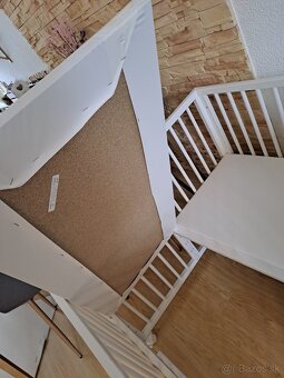 Biela ohradka na kolieskach - 6